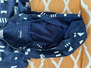 Sudadera Lacoste con cremallera y estampado