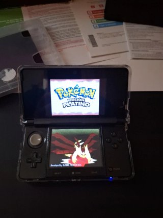 Nintendo 3DS Nera + Pokémon Platino