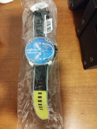 Reloj Diesel Azul y Amarillo