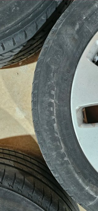 Llantas Audi A4 B7 (4 unidades) 205/55/r16 91v