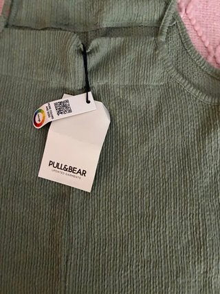 Mono tirantes punto verde talla única