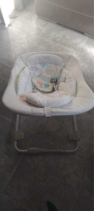Hamaca para bebé con estampado de elefantes