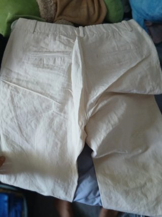 Pantalón Zara Beige Talla S