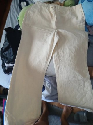 Pantalón Zara Beige Talla S