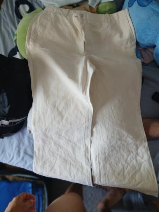 Pantalón Zara Beige Talla S