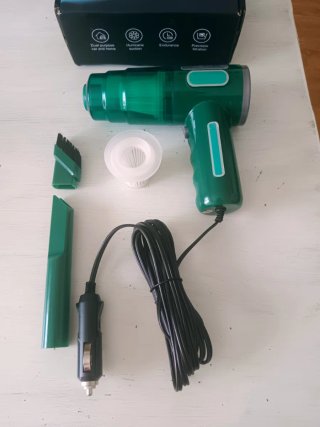Aspirador portátil para el coche