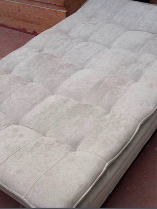 Sofá Cama tipo Click Conforama Beige/Gris