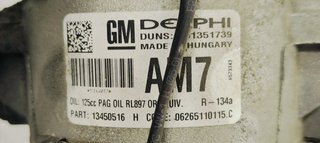 COMPRESOR AIRE ACONDICIONADO OPEL ASTRA J LIM. 1.
