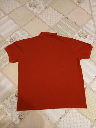 Polo Lacoste Rosso Taglia M