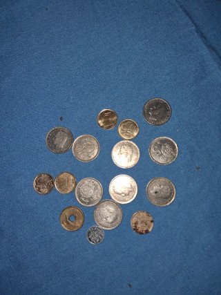 Lote de monedas antiguas - Pesetas