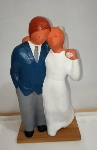 Figura Jullar de pareja de novios