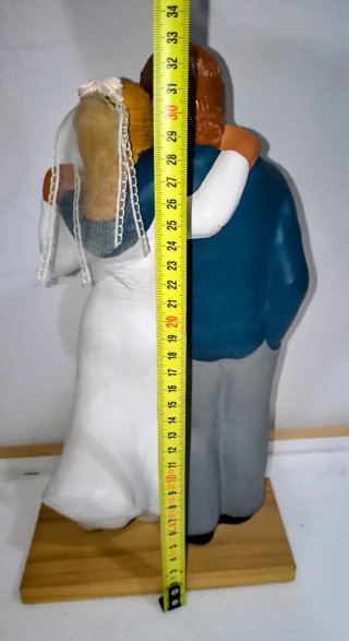 Figura Jullar de pareja de novios