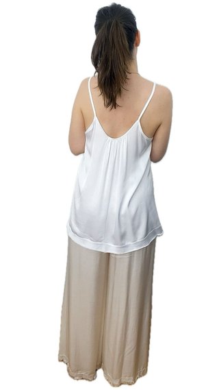 Camiseta top tirantes blanca mujer nuevo verano