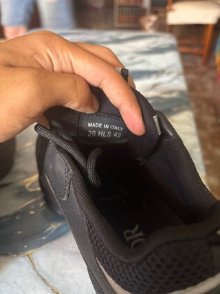 Zapatillas Dior B22 Negras y Grises