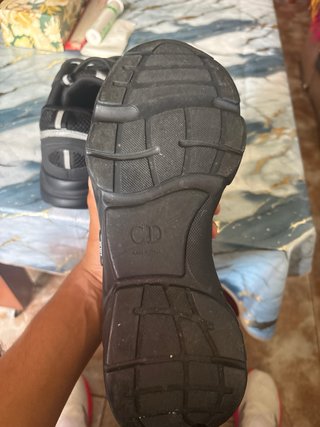 Zapatillas Dior B22 Negras y Grises