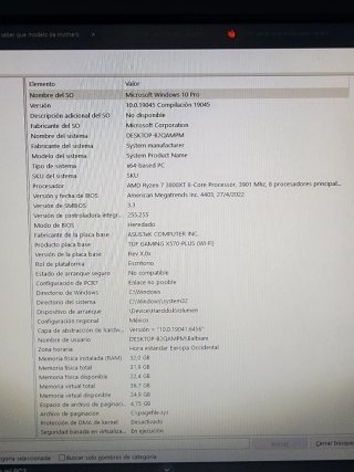 PC ordenador sobremesa