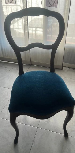 6 Sillas de Comedor Azul