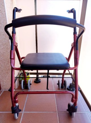 Andador Silla Plegable