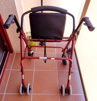 Andador Silla Plegable