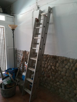 Escalera aluminio doble tramo