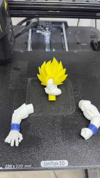 Figura Goku 3D