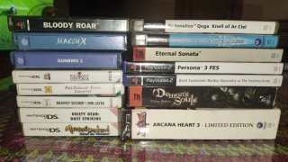 Lote videojuegos.