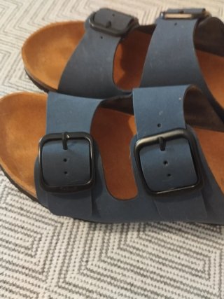 Sandalias Scholl Unisex Azul/Marrón