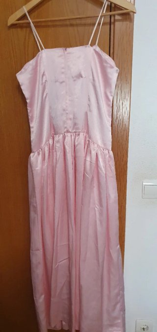 Vestido rosa quinceañera