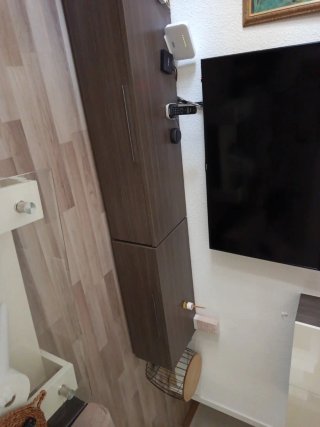 Mueble modular salón madera