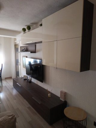 Mueble modular salón madera