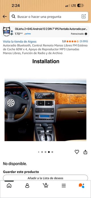 Autoradio Bluetooth con Mando