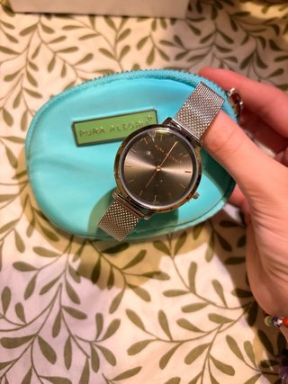 Reloj Pura Alegria Oro y Plata