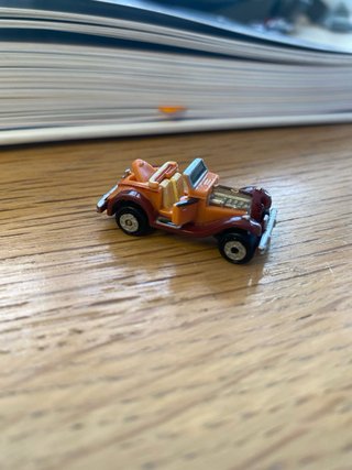 Coche Micro Machines Galoob Naranja