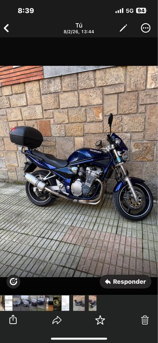 Suzuki Bandit 600 F Azul