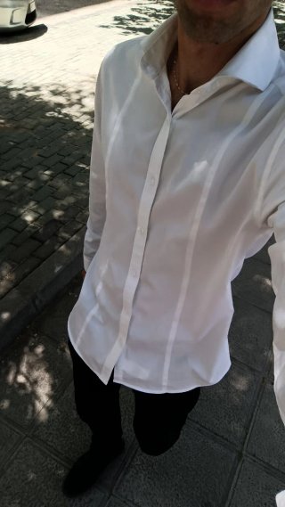 Camisa Armani Blanca