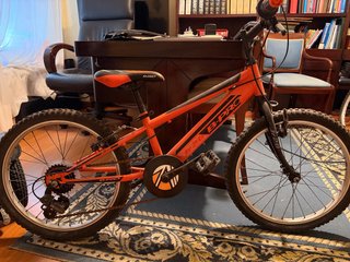 Bicicleta infantil B-PRO naranja