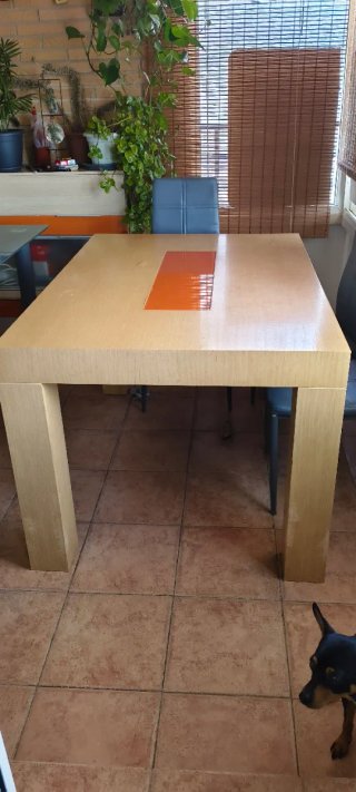 Mesa de comedor extensible a 2,60cm madera