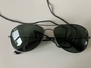 Gafas de sol Ray-Ban Aviator plata/negras