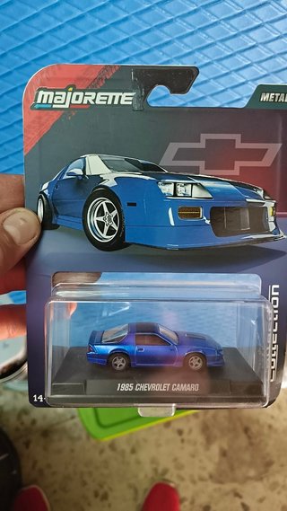 Majorette 1985 Chevrolet Camaro Azul