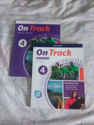 Oxford ON TRACK 4. Libros de inglés de secundaria.