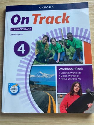 Oxford ON TRACK 4. Libros de inglés de secundaria.