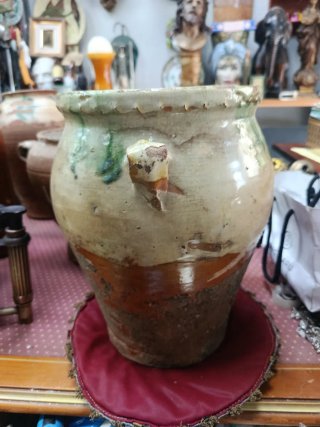 Orza cerámica Úbeda S.XIX