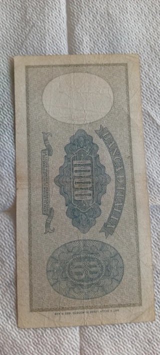 Banconota Lire 1000 Italia 1947