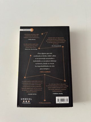 La vida invisible de Addie LaRue