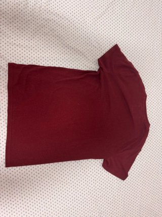 Camiseta Hollister Roja Talla XS