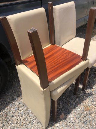 Conjunto de 4 sillas de comedor