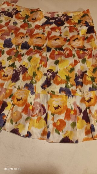 Saia de verão estampada floral