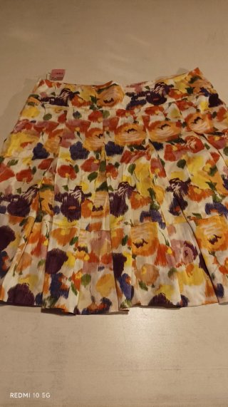 Saia de verão estampada floral