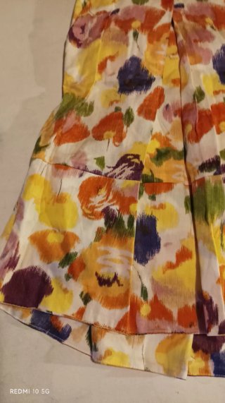 Saia de verão estampada floral