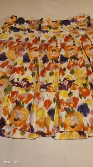 Saia de verão estampada floral